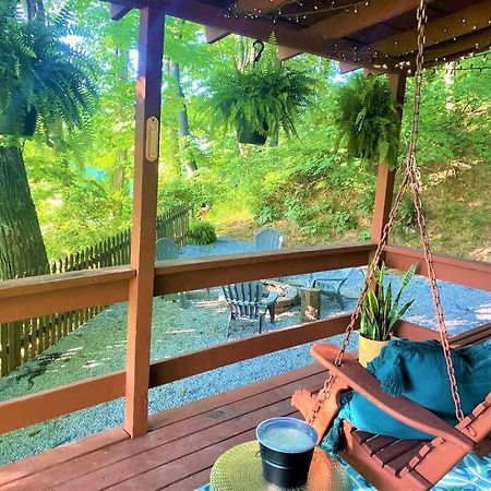Ferienwohnung Hemlock Hideaway Maggie Valley Exterior foto